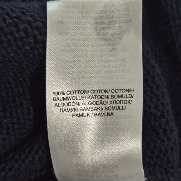 Lauren Ralph Lauren Navy Pullover Sweater. Size Medium. - Picture 6 of 7